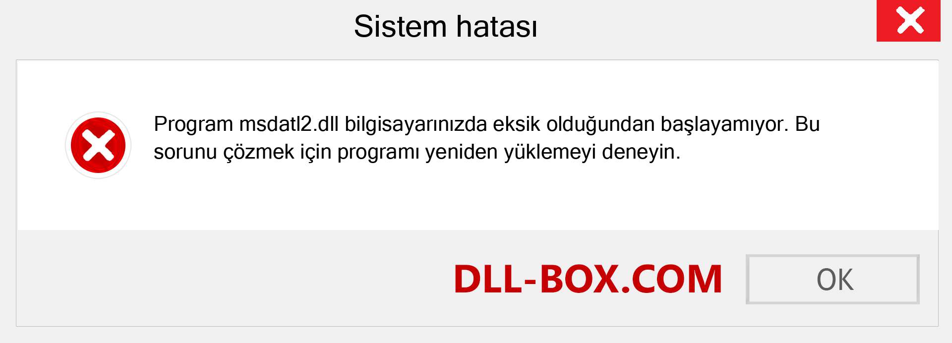 msdatl2.dll dosyası eksik mi? Windows 7, 8, 10 için İndirin - Windows'ta msdatl2 dll Eksik Hatasını Düzeltin, fotoğraflar, resimler